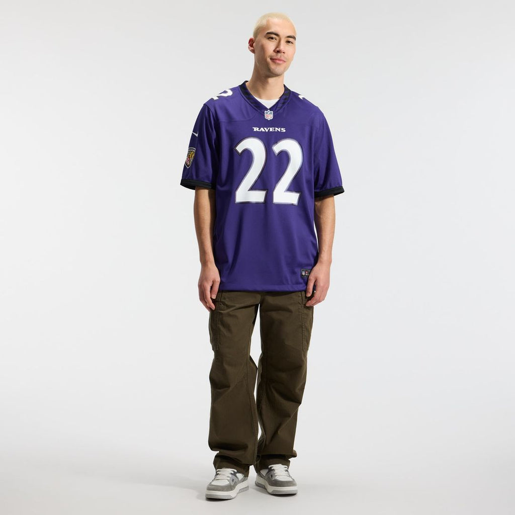 Men's Baltimore Ravens Derrick Henry Nike Purple Team Game Jersey