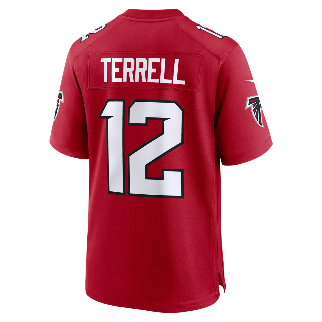 Men's Atlanta Falcons Avieon Terrell Nike Red Game Jersey