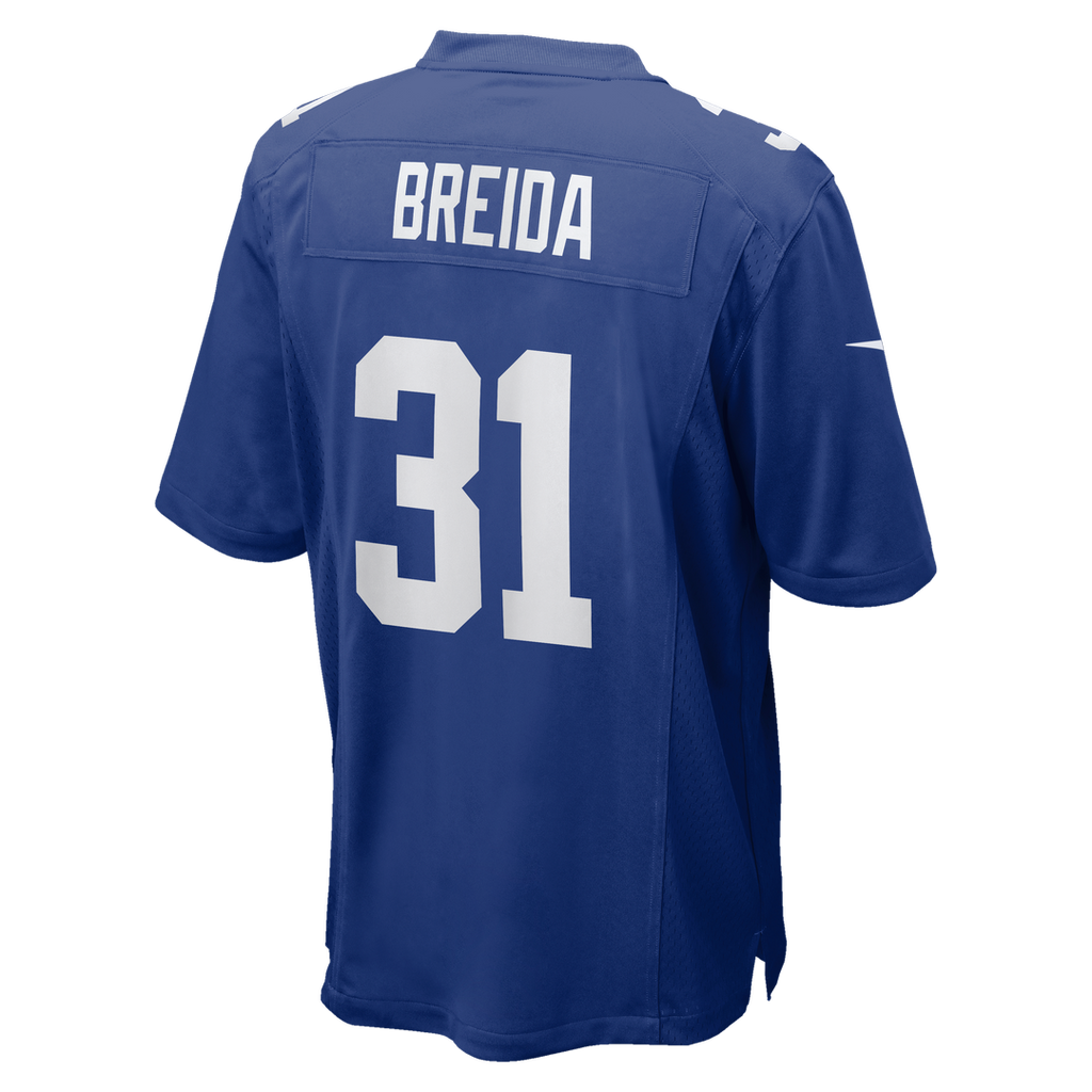 Men's New York Giants Matt Breida Nike Royal Game Jersey