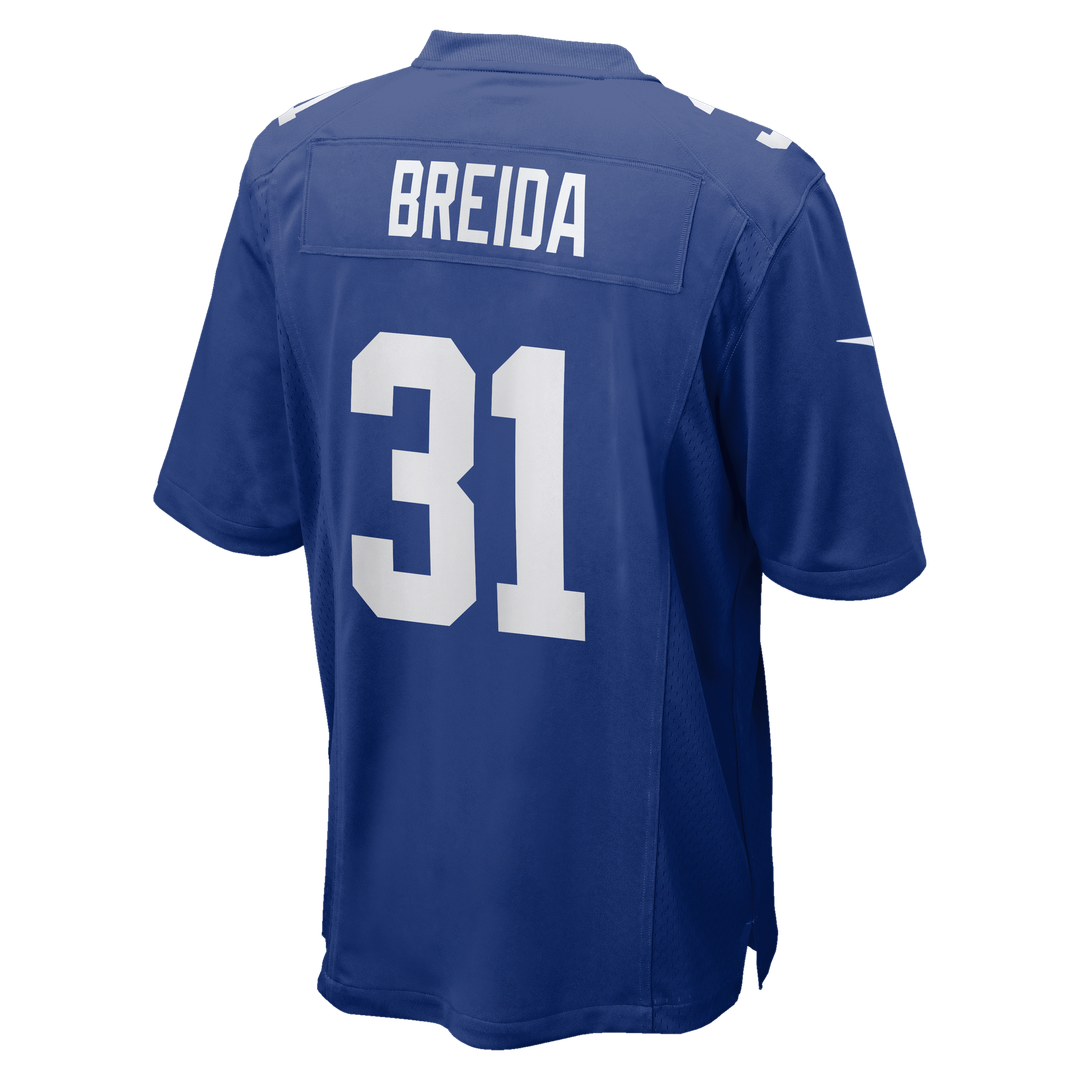 Men's New York Giants Matt Breida Nike Royal Game Jersey