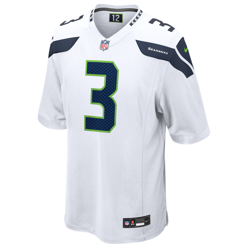 Men's Seattle Seahawks Nick Emmanwori Nike White Game Jersey
