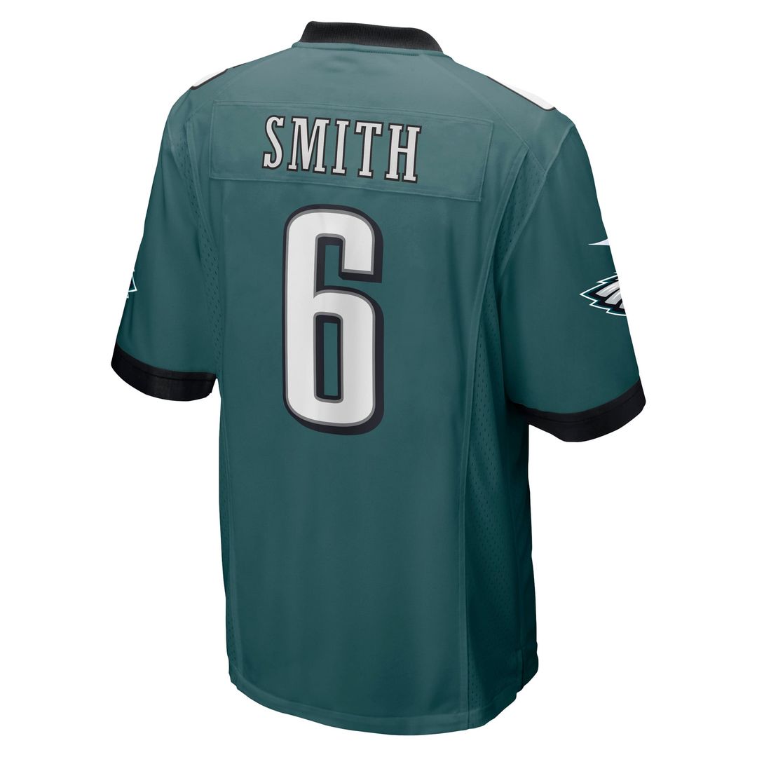 Men's Philadelphia Eagles DeVonta Smith Nike Midnight Green Team Game Jersey