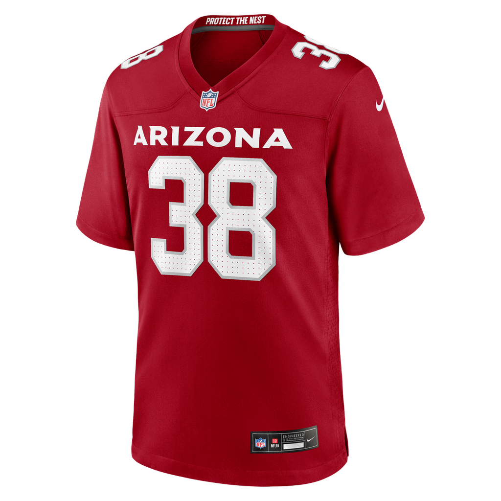 Men's Arizona Cardinals Chad Ryland Nike  Cardinal Team Game Jersey
