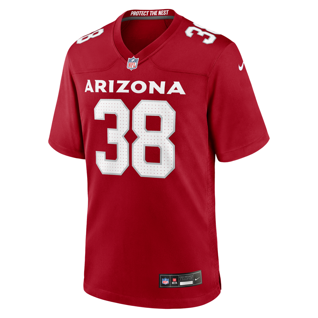 Men's Arizona Cardinals Chad Ryland Nike  Cardinal Team Game Jersey