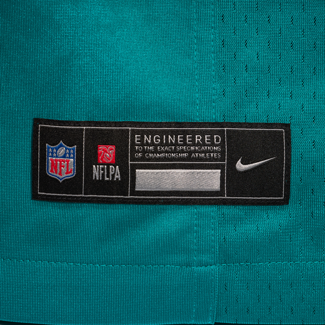 Men's Miami Dolphins Jacob Rodriguez Nike Aqua Alternate Game Jersey