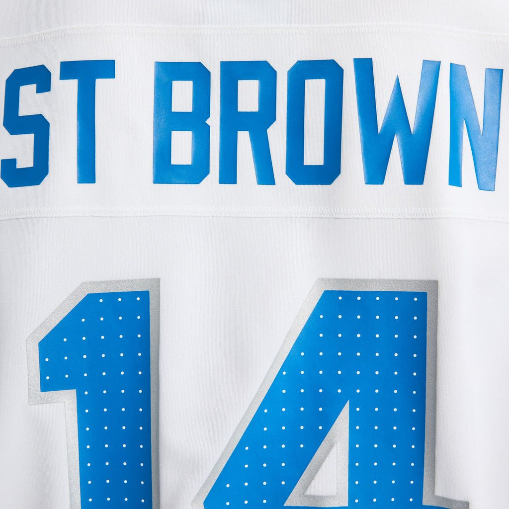 Men's Detroit Lions Amon-Ra St. Brown Nike Blue Game Jersey
