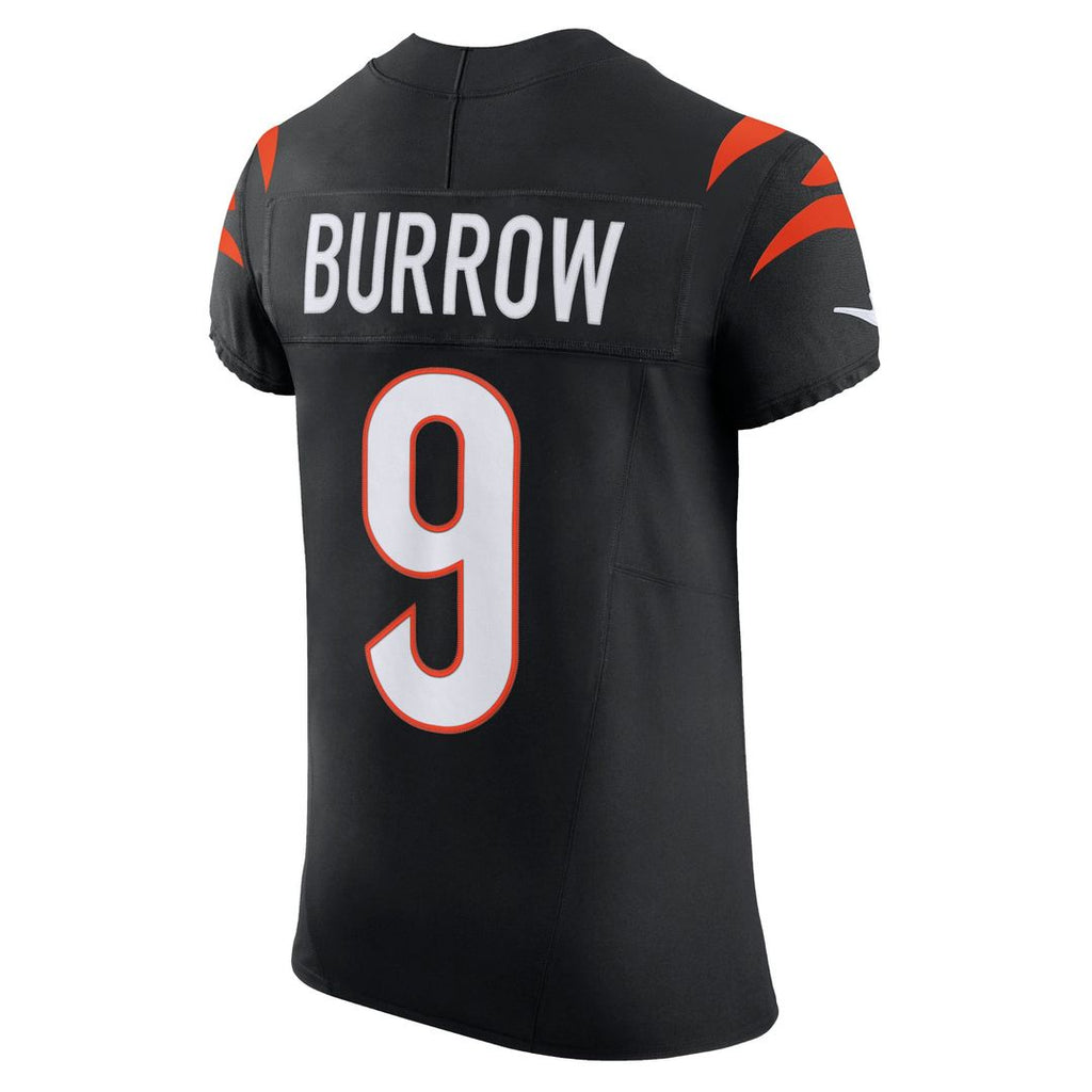 Men's Cincinnati Bengals Joe Burrow Nike Black Team Vapor F.U.S.E. Elite Jersey