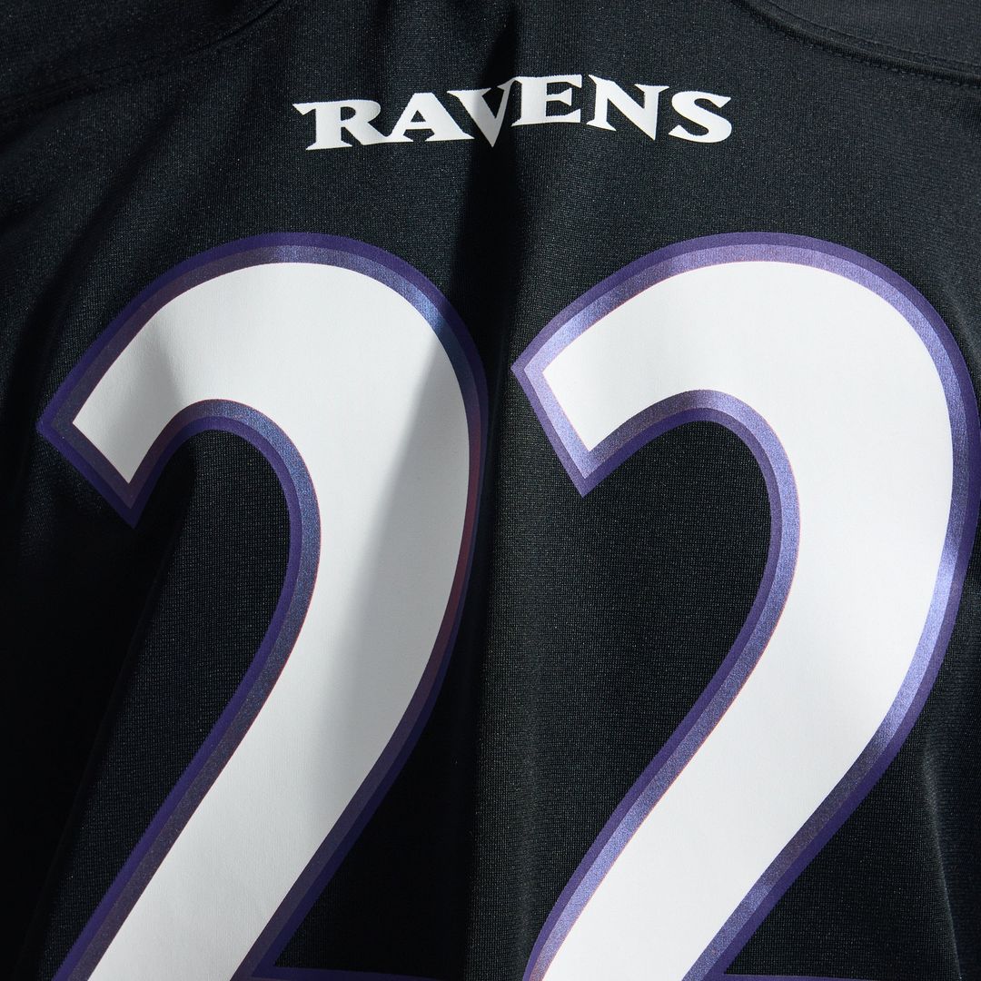 Men's Baltimore Ravens Derrick Henry Nike Black Alternate Game Jersey
