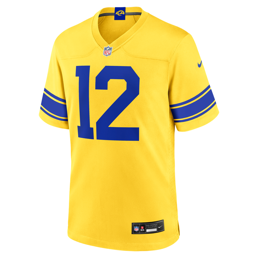 Men's Los Angeles Rams Puka Nacua Nike Royal Team Game Player Jersey