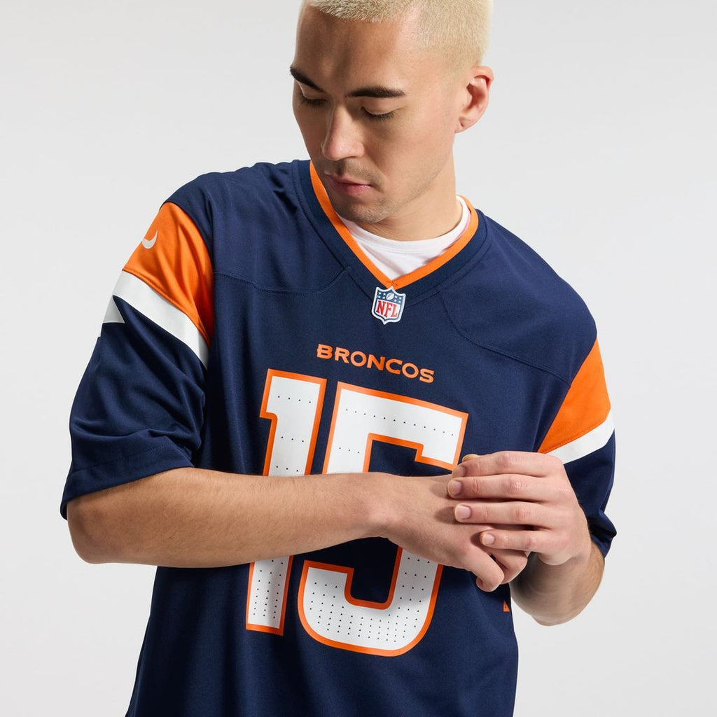 Men's Denver Broncos Nik Bonitto Nike  Navy Alternate Game Jersey