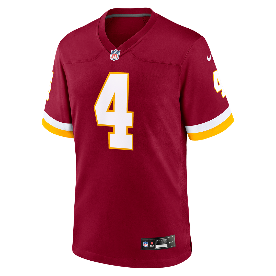 Men's Washington Commanders Frankie Luvu Nike White Game Super Bowl Era Jersey