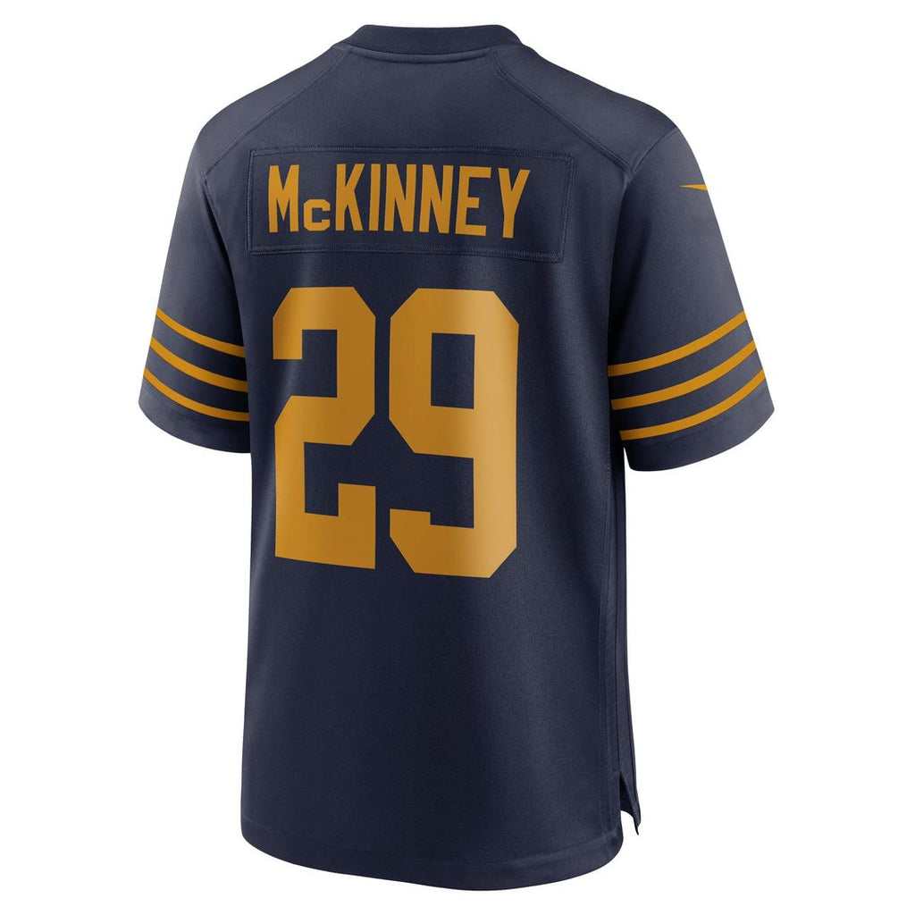 Men's Green Bay Packers Xavier McKinney Nike  Green Team Game Jersey