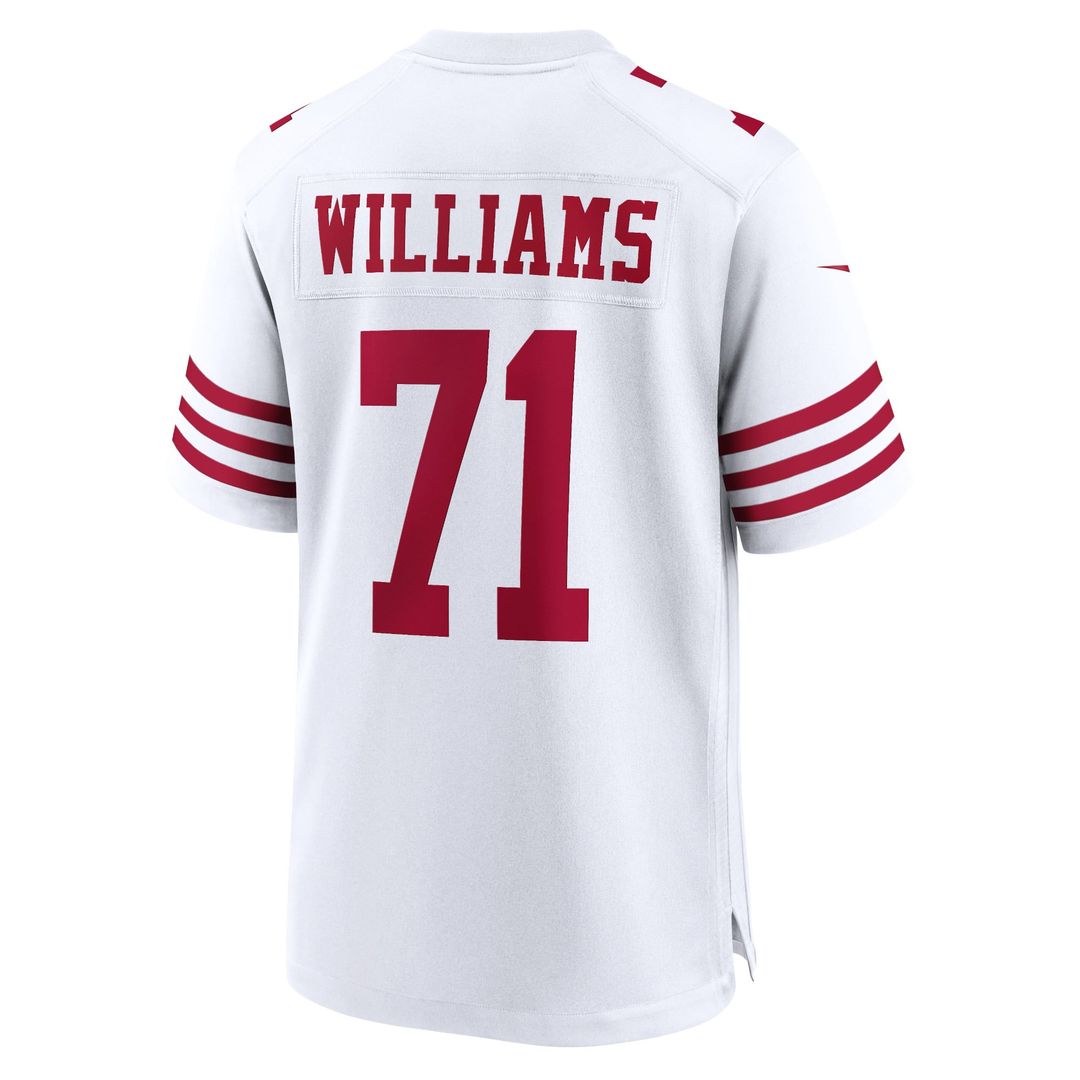 Men's San Francisco 49ers Trent Williams Nike Scarlet Alternate Game Jersey