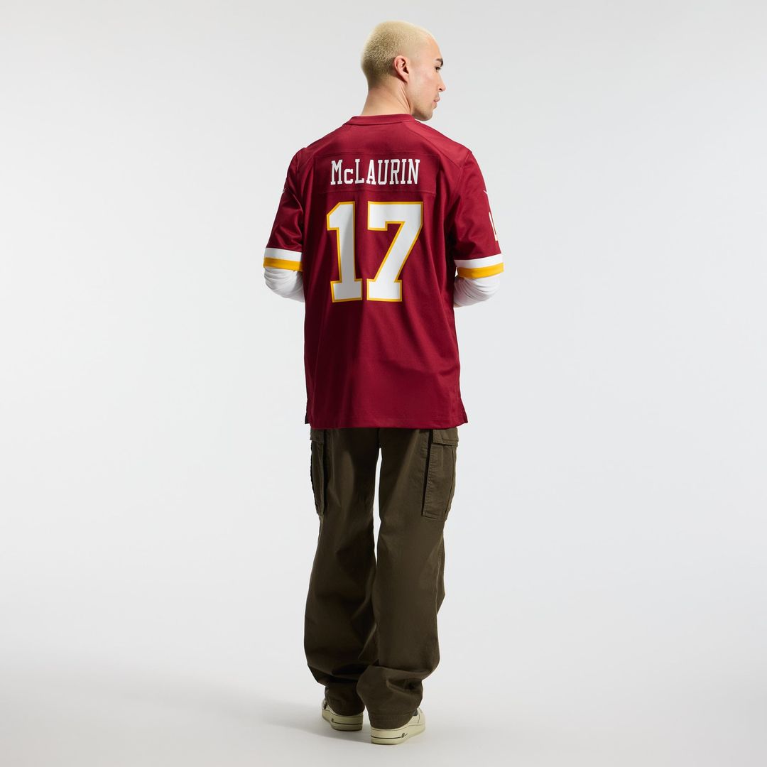 Men's Washington Commanders Terry McLaurin Nike Burgundy Game Jersey