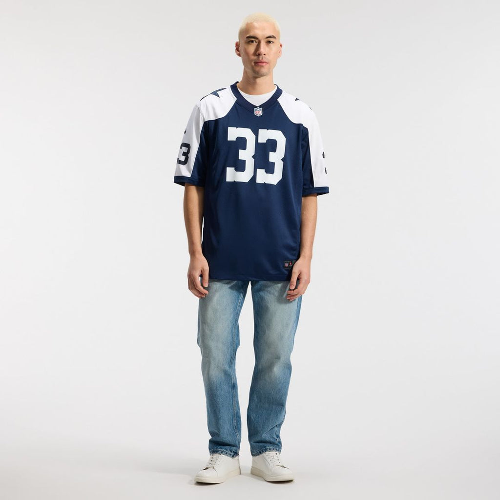 Men's Dallas Cowboys Javonte Williams Nike Navy Alternate Game Jersey