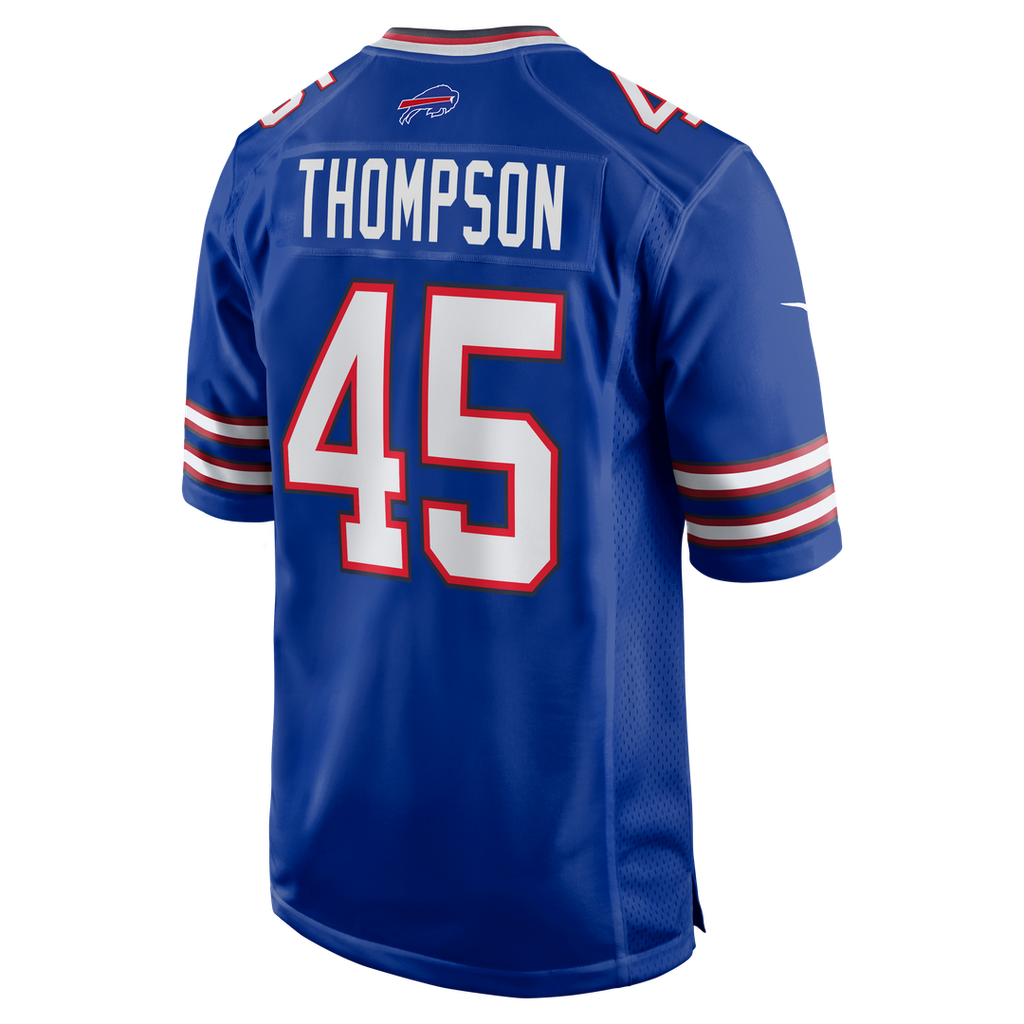 Men's Buffalo Bills Shaq Thompson Nike  Royal Team Game Jersey