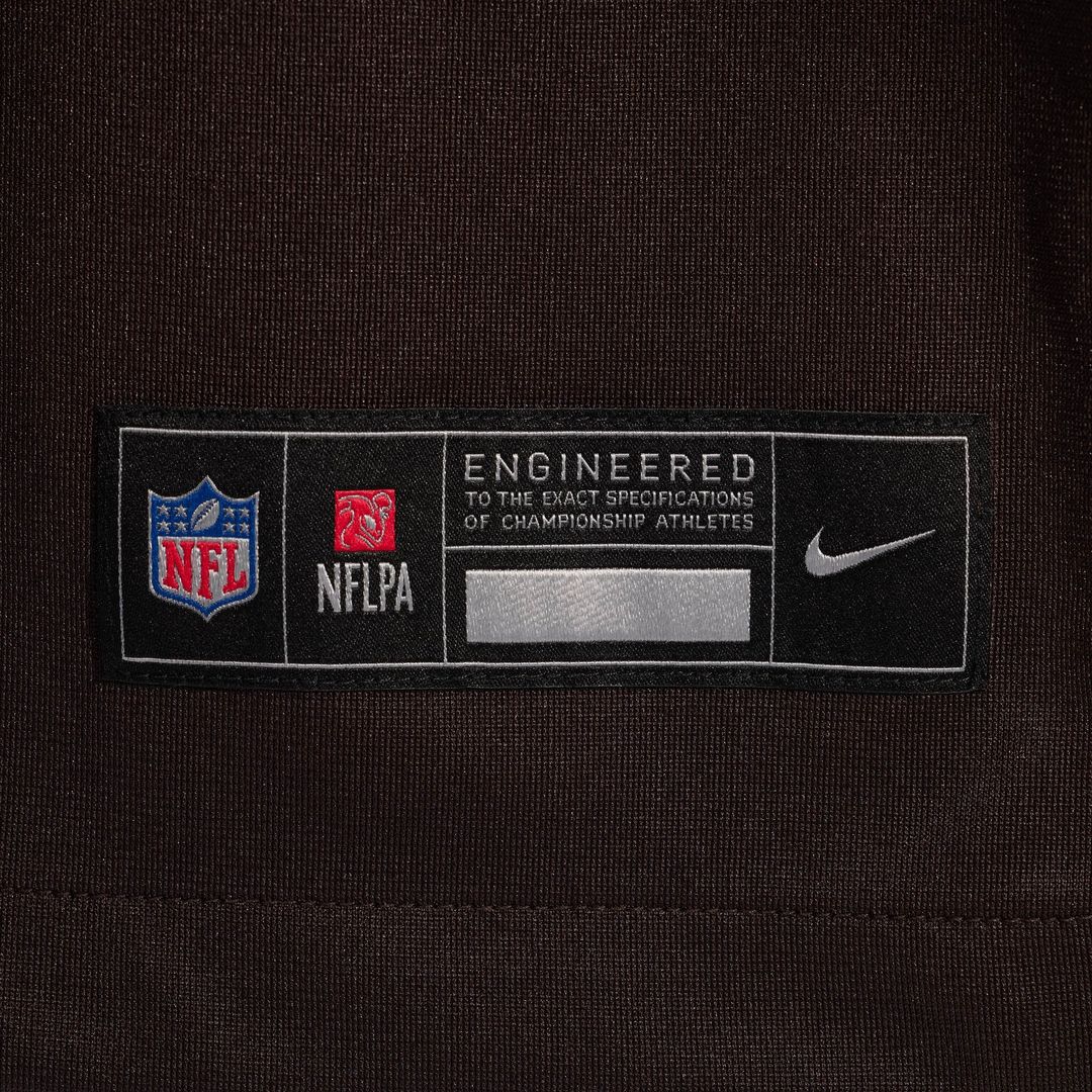 Men's Cleveland Browns Shedeur Sanders Nike Brown Game Jersey