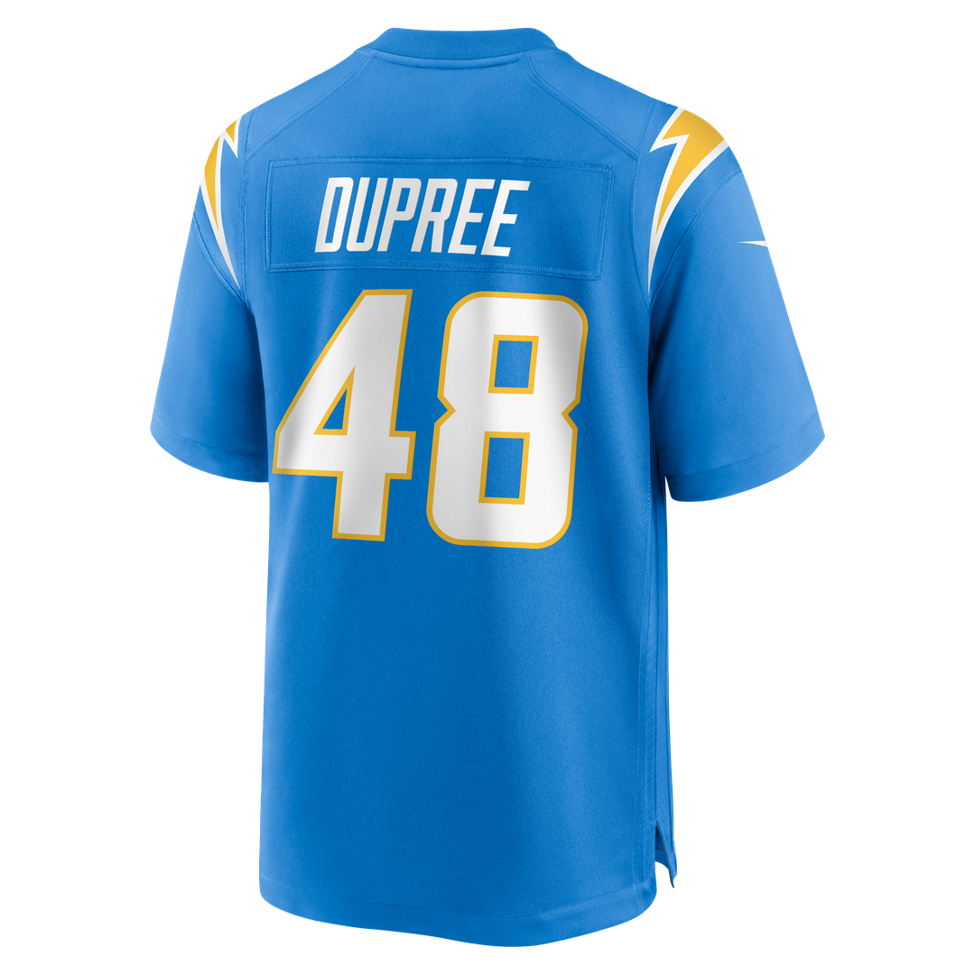Men's Los Angeles Chargers Bud Dupree Nike  Powder Blue Team Game Jersey