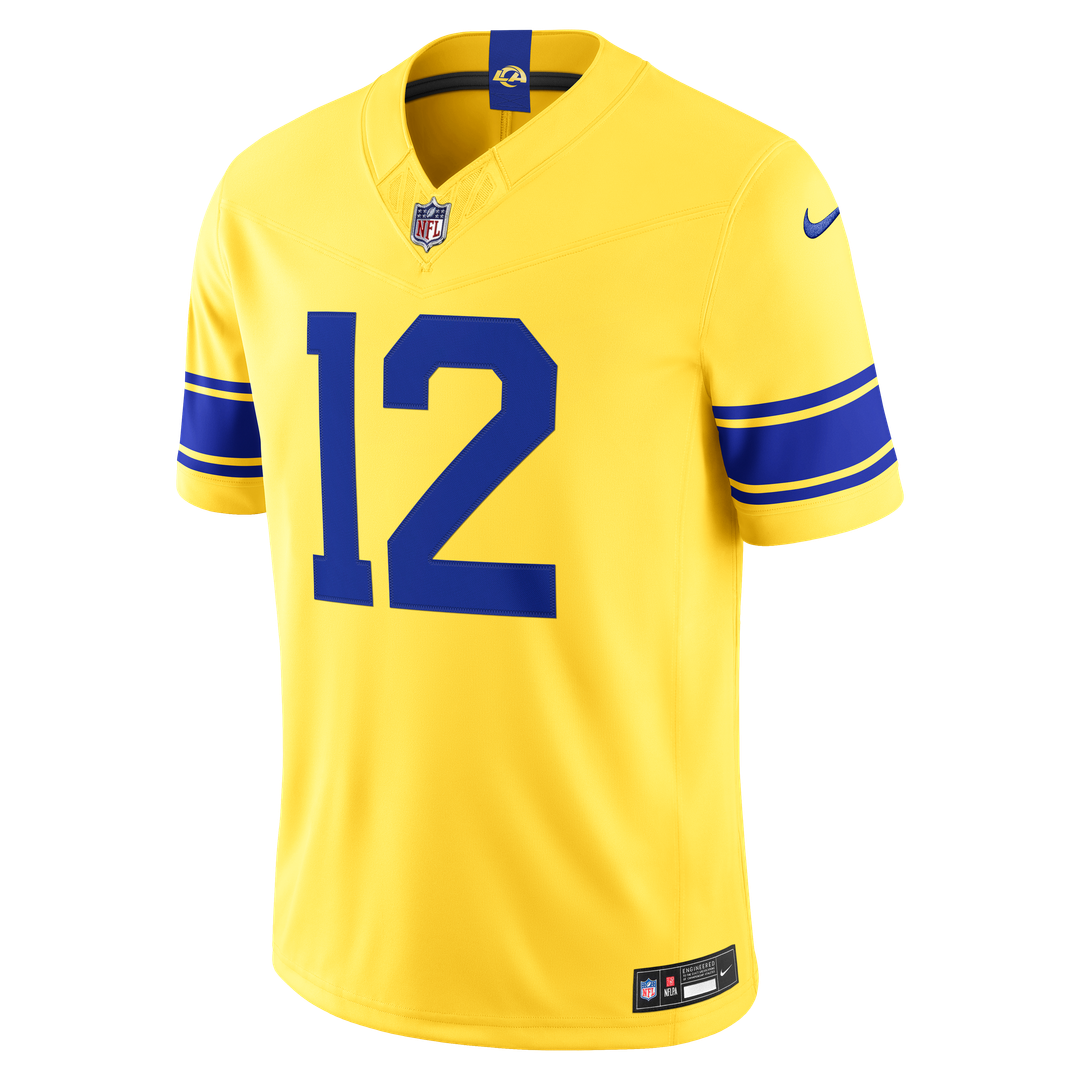 Men's Los Angeles Rams Puka Nacua Nike Royal Team Vapor F.U.S.E. Stitched Limited Jersey
