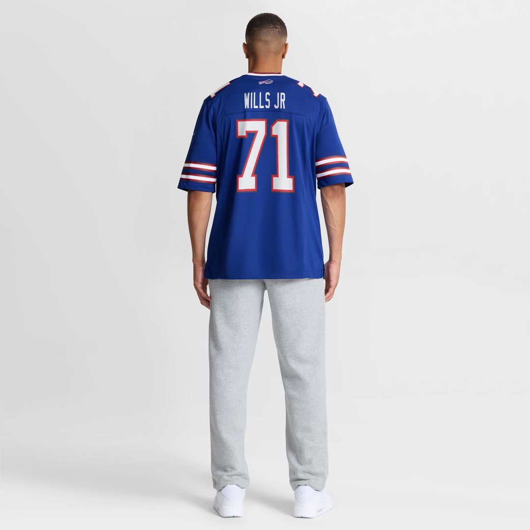 Men's Buffalo Bills Jedrick Wills Jr. Nike Royal Team Game Jersey