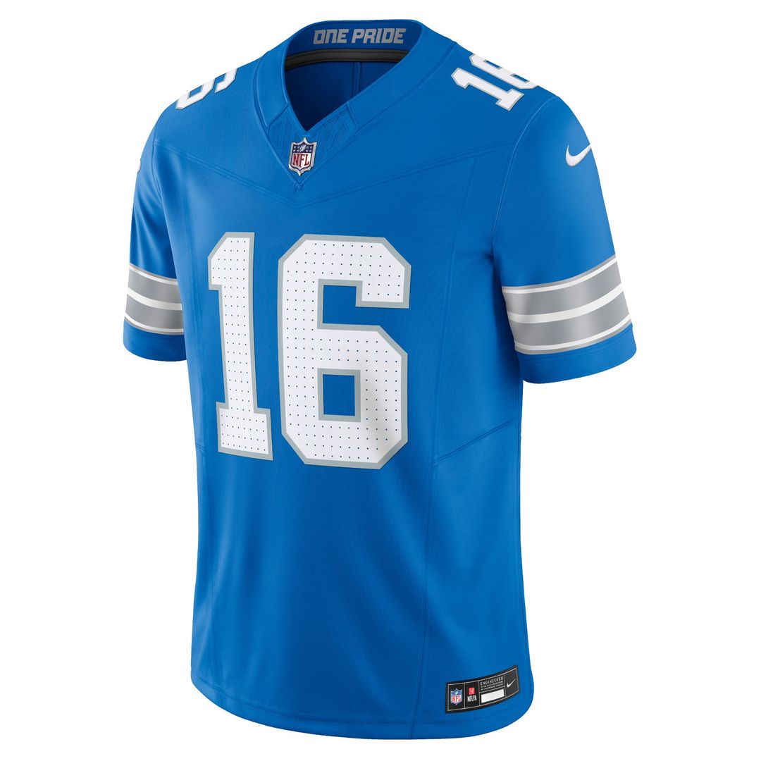 Men's Detroit Lions Jared Goff Nike White Vapor F.U.S.E. Limited Jersey