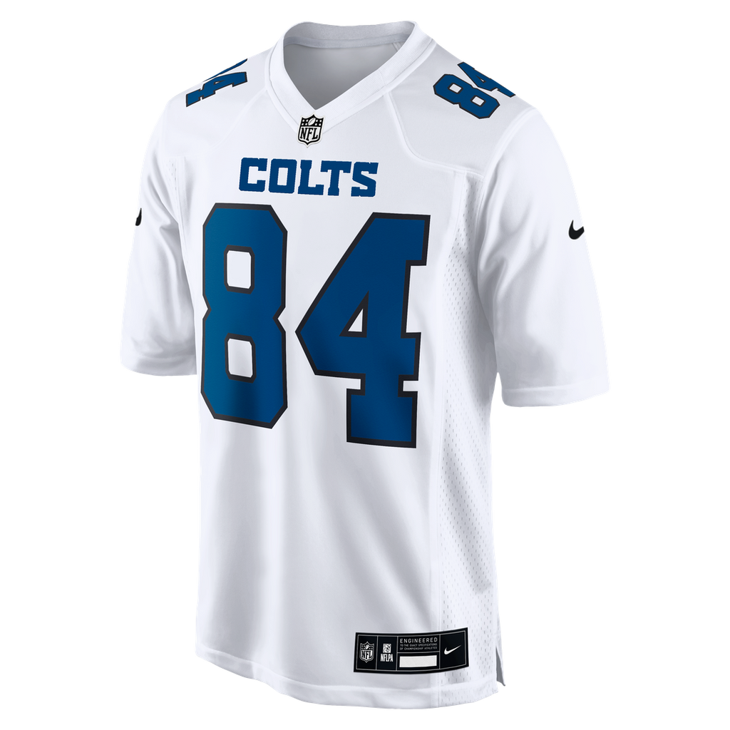 Men's Indianapolis Colts Tyler Warren Nike Carbon Black Fashion Game Jersey