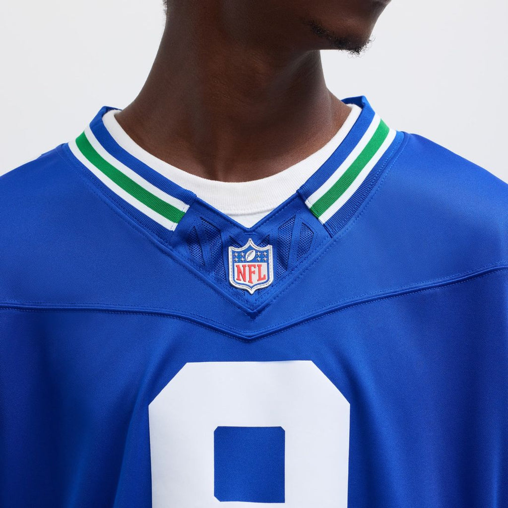 Men's Seattle Seahawks Kenneth Walker III Nike Royal Vapor F.U.S.E. Limited Jersey