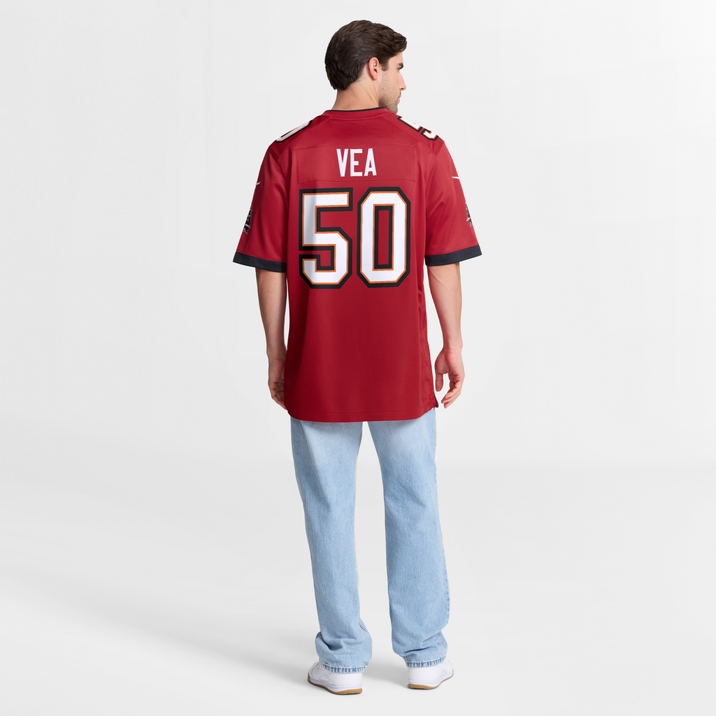 Men's Tampa Bay Buccaneers Vita Vea Nike Red Game Jersey