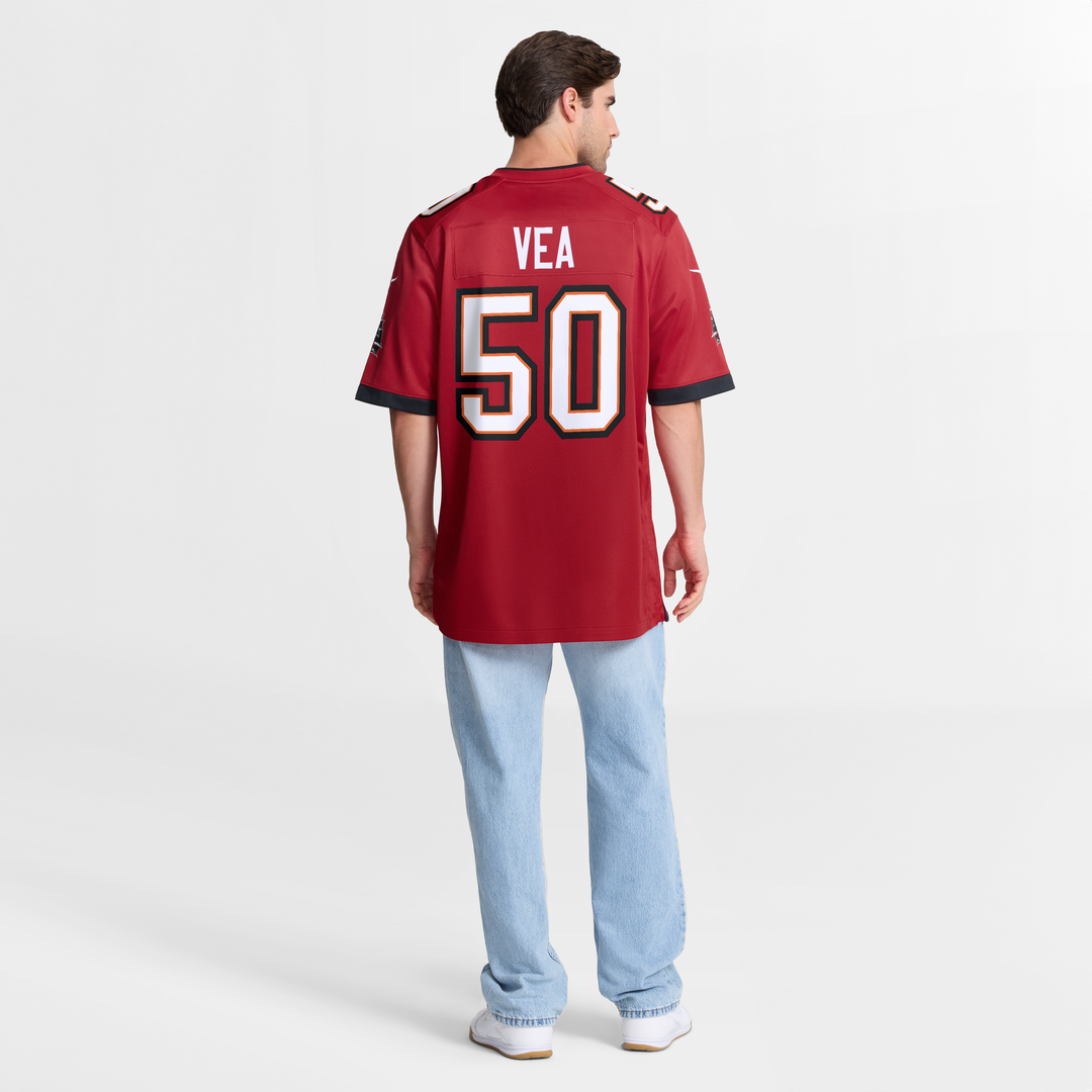 Men's Tampa Bay Buccaneers Vita Vea Nike Red Game Jersey