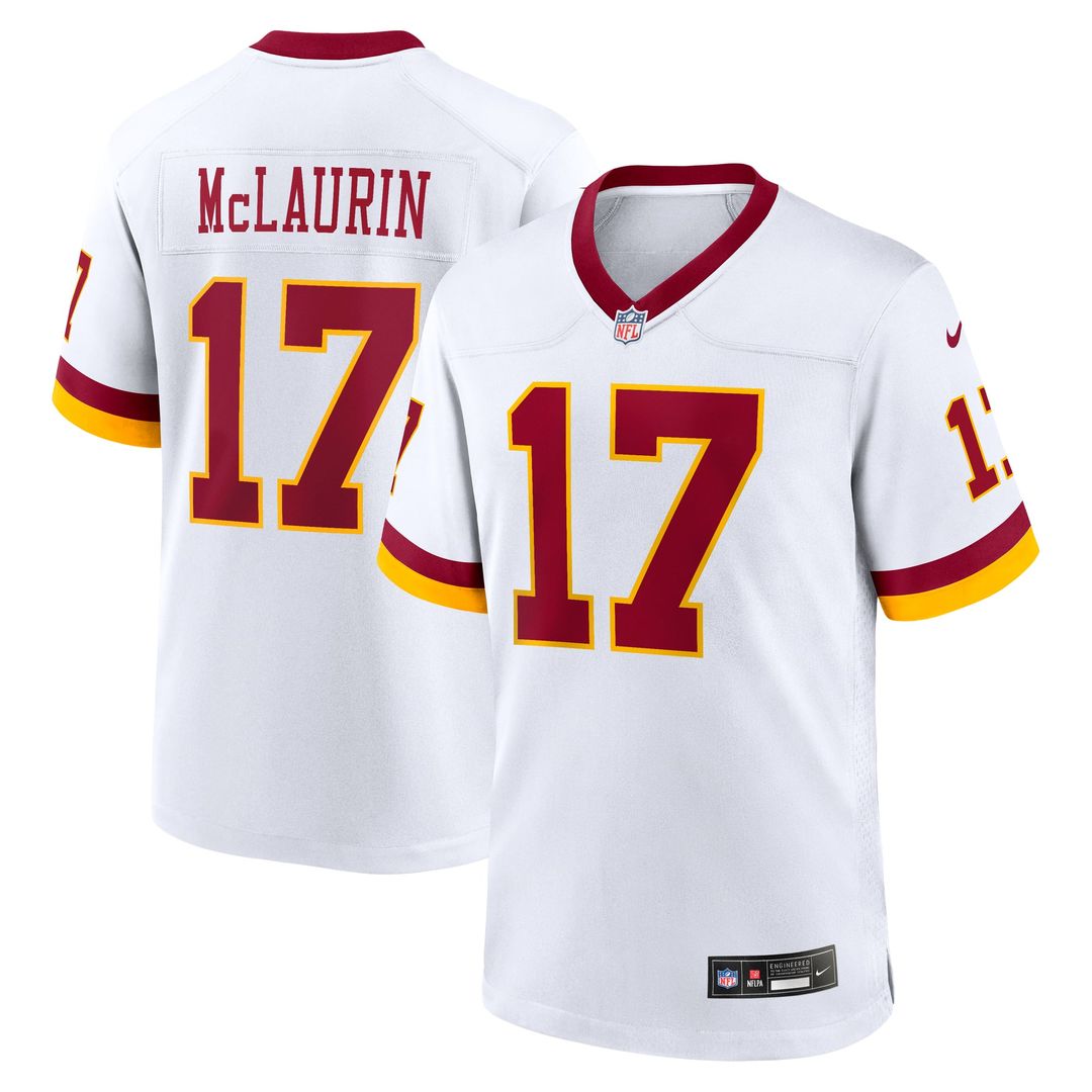 Hail Raiser Men's Washington Commanders Terry McLaurin Nike Black Alternate Game Jersey