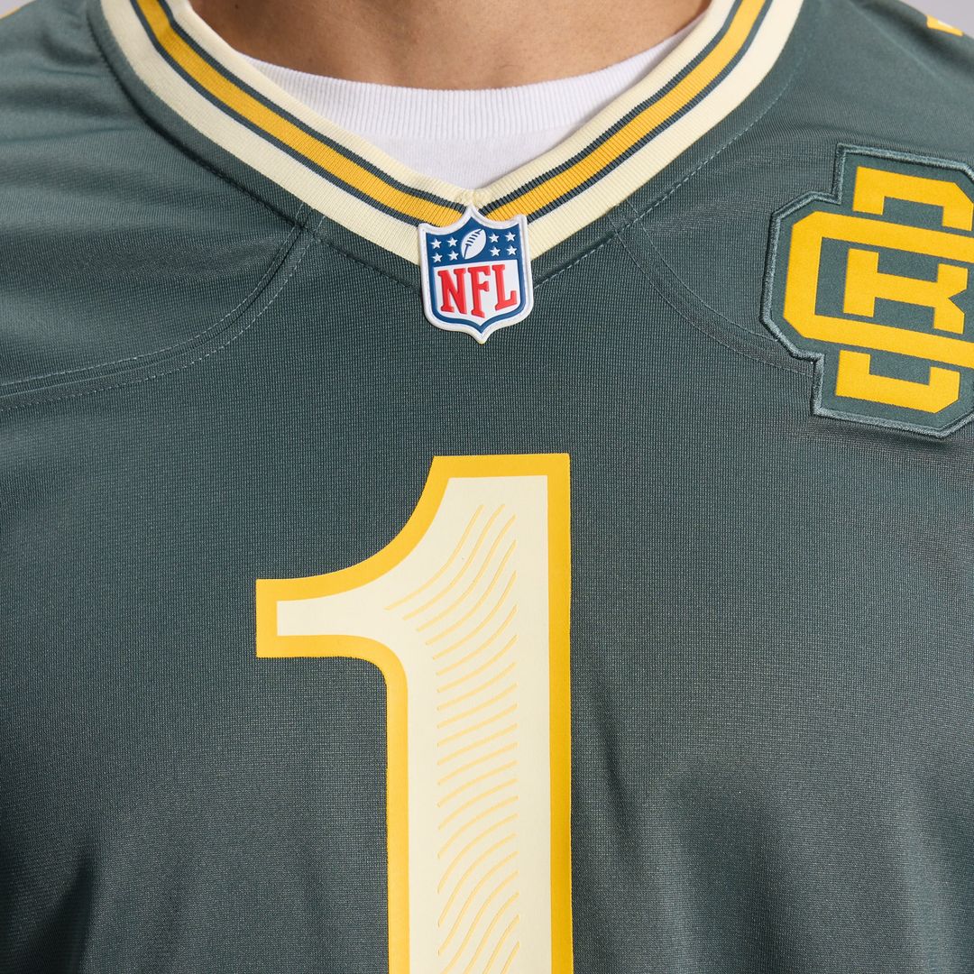 Men's Green Bay Packers Micah Parsons Nike Green 2026 Rivalries Collection Game Jersey
