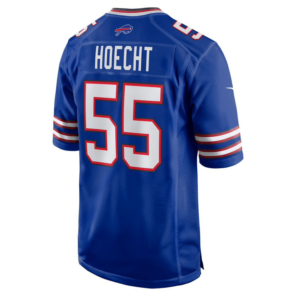 Men's Buffalo Bills Michael Hoecht Nike  Royal Team Game Jersey