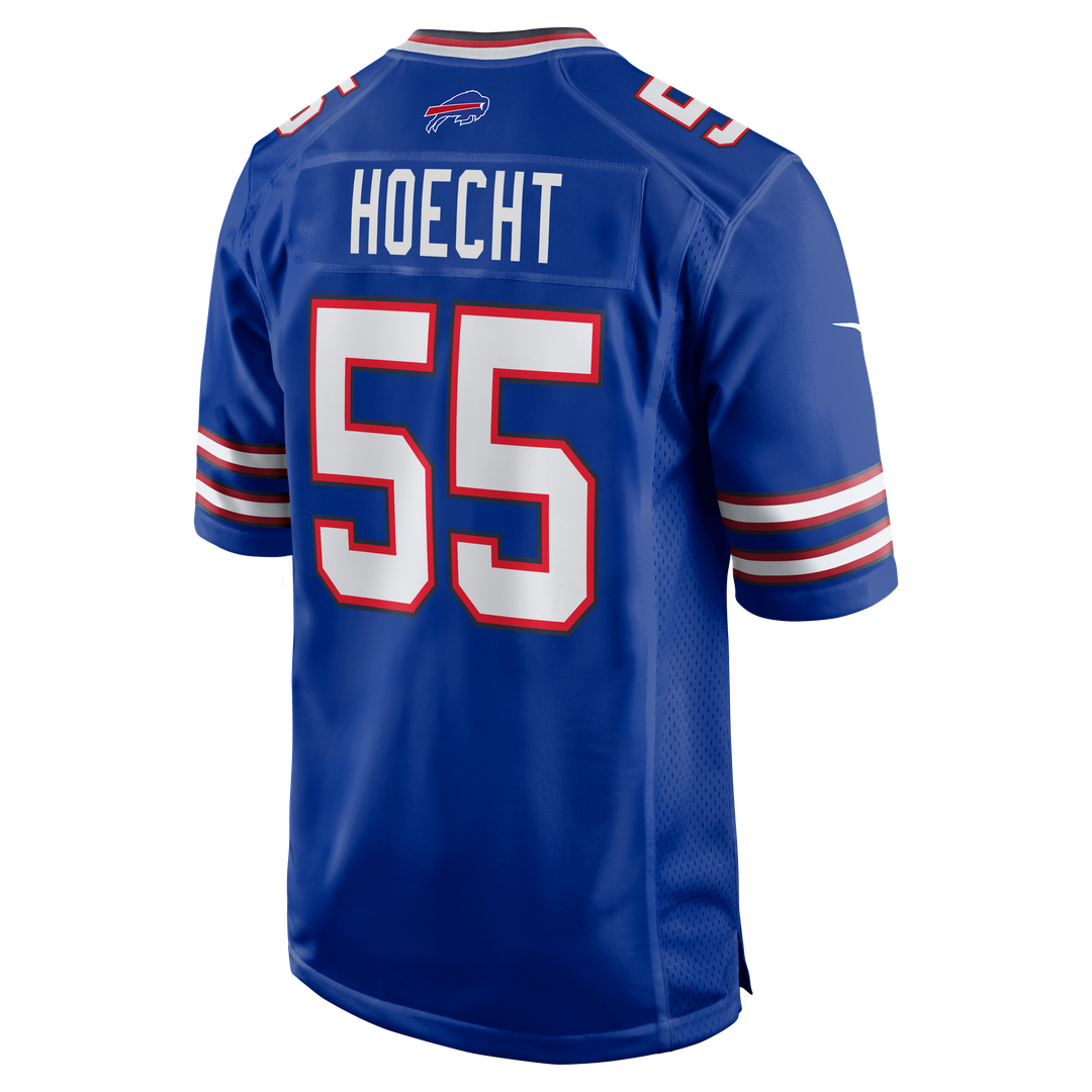 Men's Buffalo Bills Michael Hoecht Nike  Royal Team Game Jersey