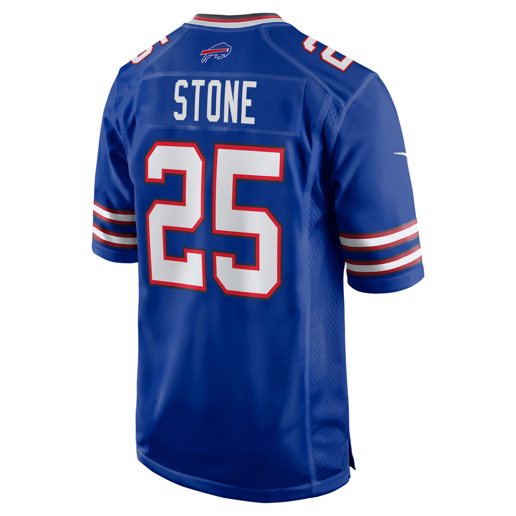 Men's Buffalo Bills Geno Stone Nike  Royal Team Game Jersey