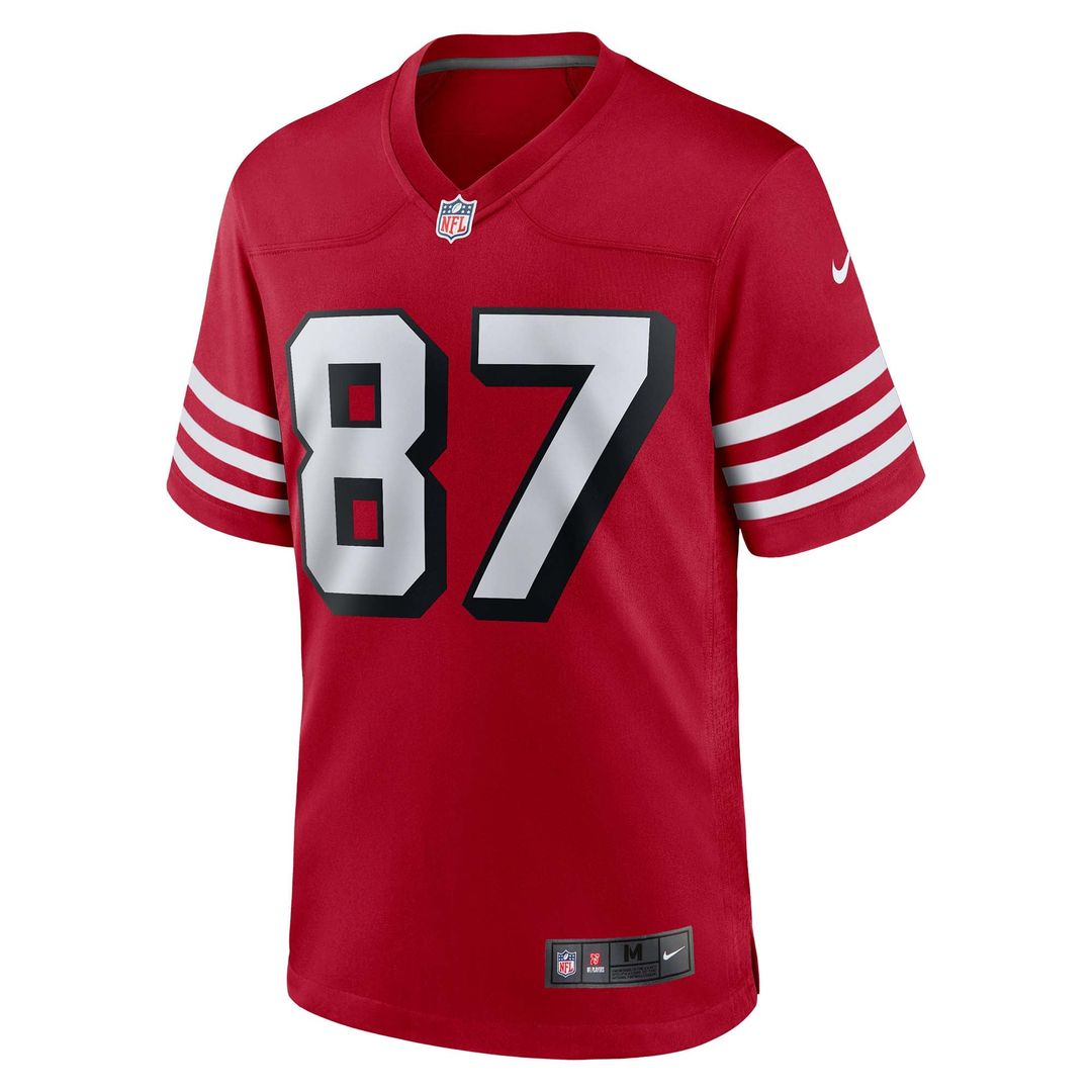 Men's San Francisco 49ers Dwight Clark Nike Scarlet Retired Player Alternate Game Jersey