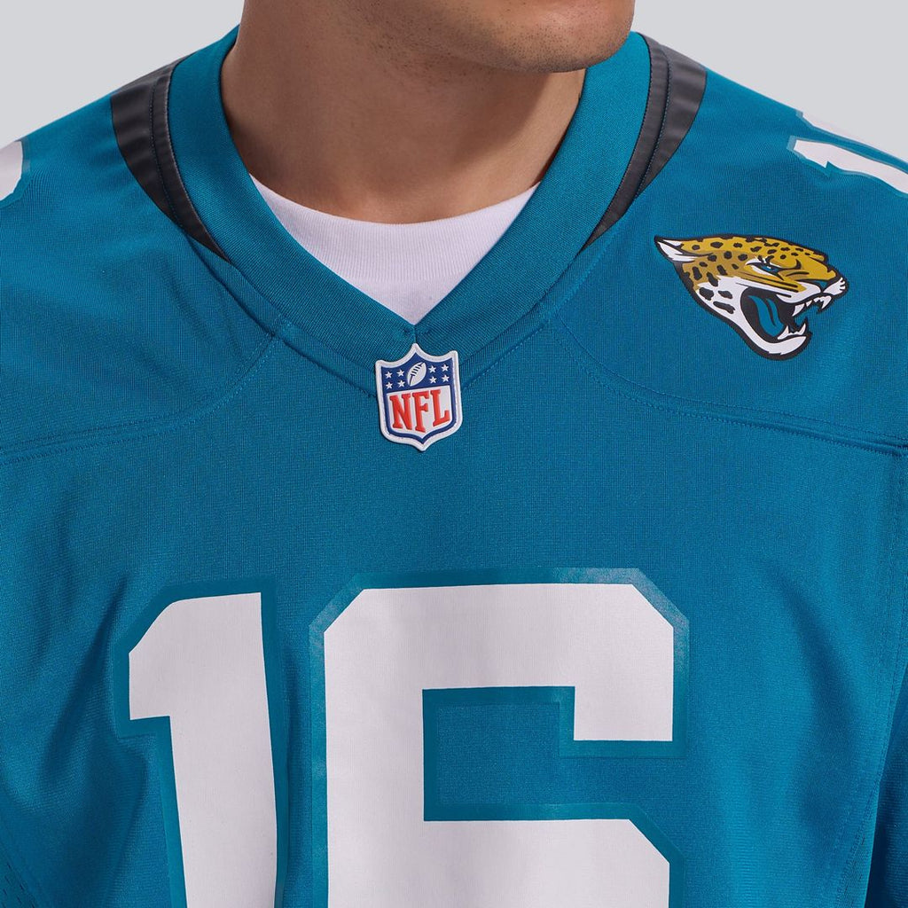 Men's Jacksonville Jaguars Trevor Lawrence Nike Teal Home Game Jersey