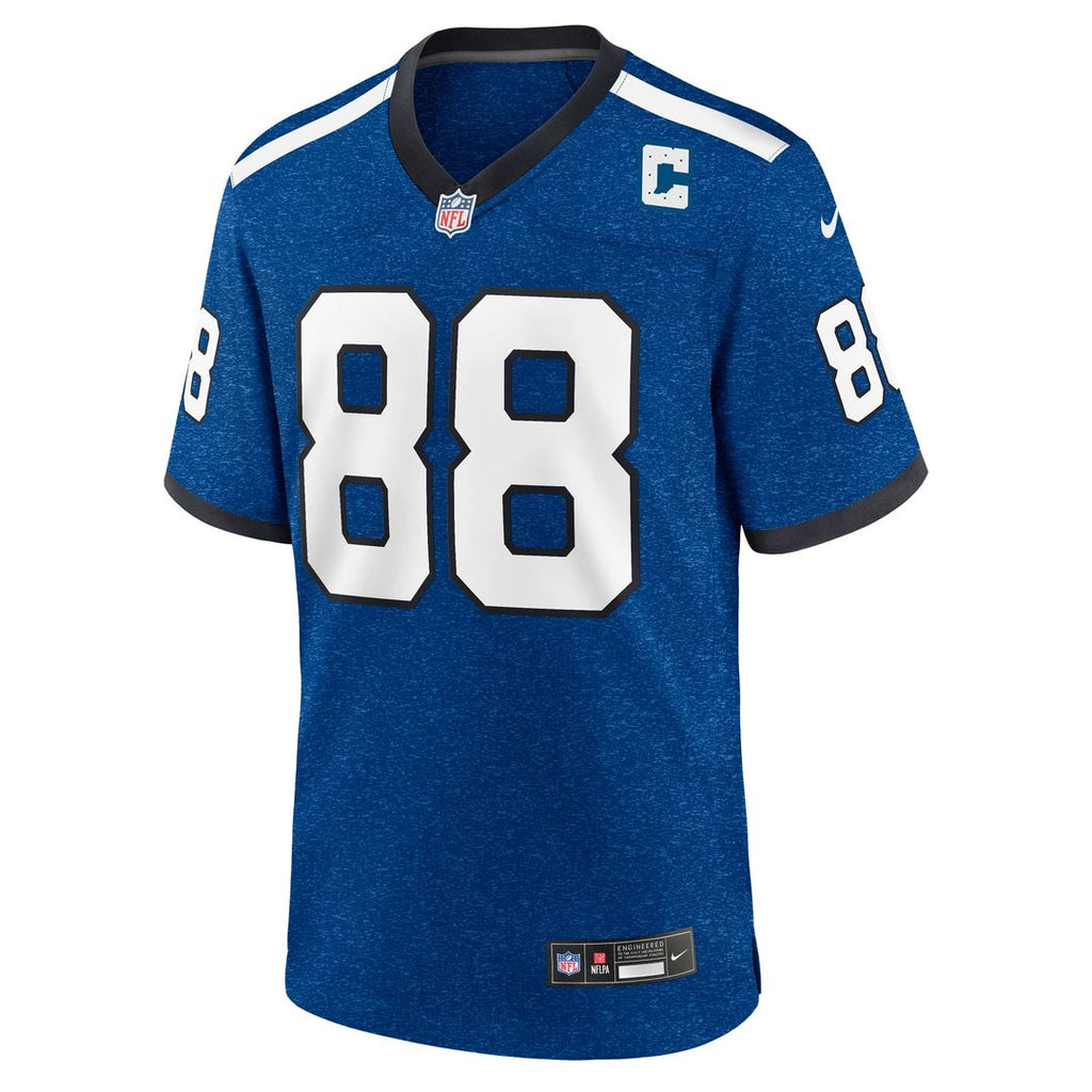 Men's Indianapolis Colts John Mackey Nike Royal Game Retired Player Jersey