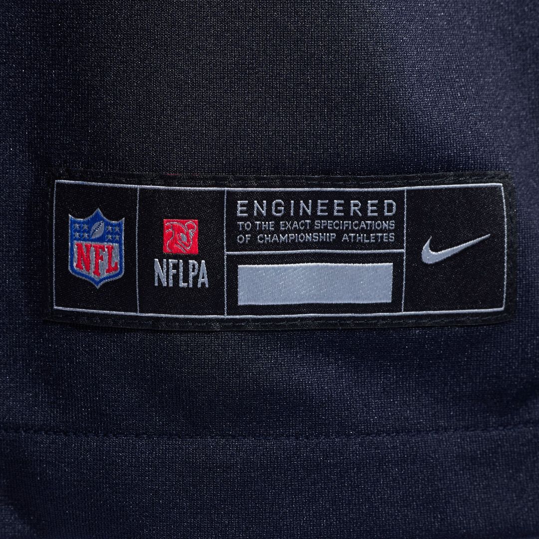 Men's Houston Texans Blake Fisher Nike  Navy Team Game Jersey