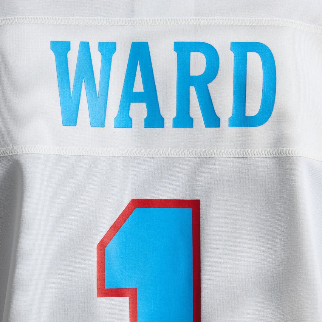 Men's Tennessee Titans Cameron Ward Nike Light Blue Game Jersey