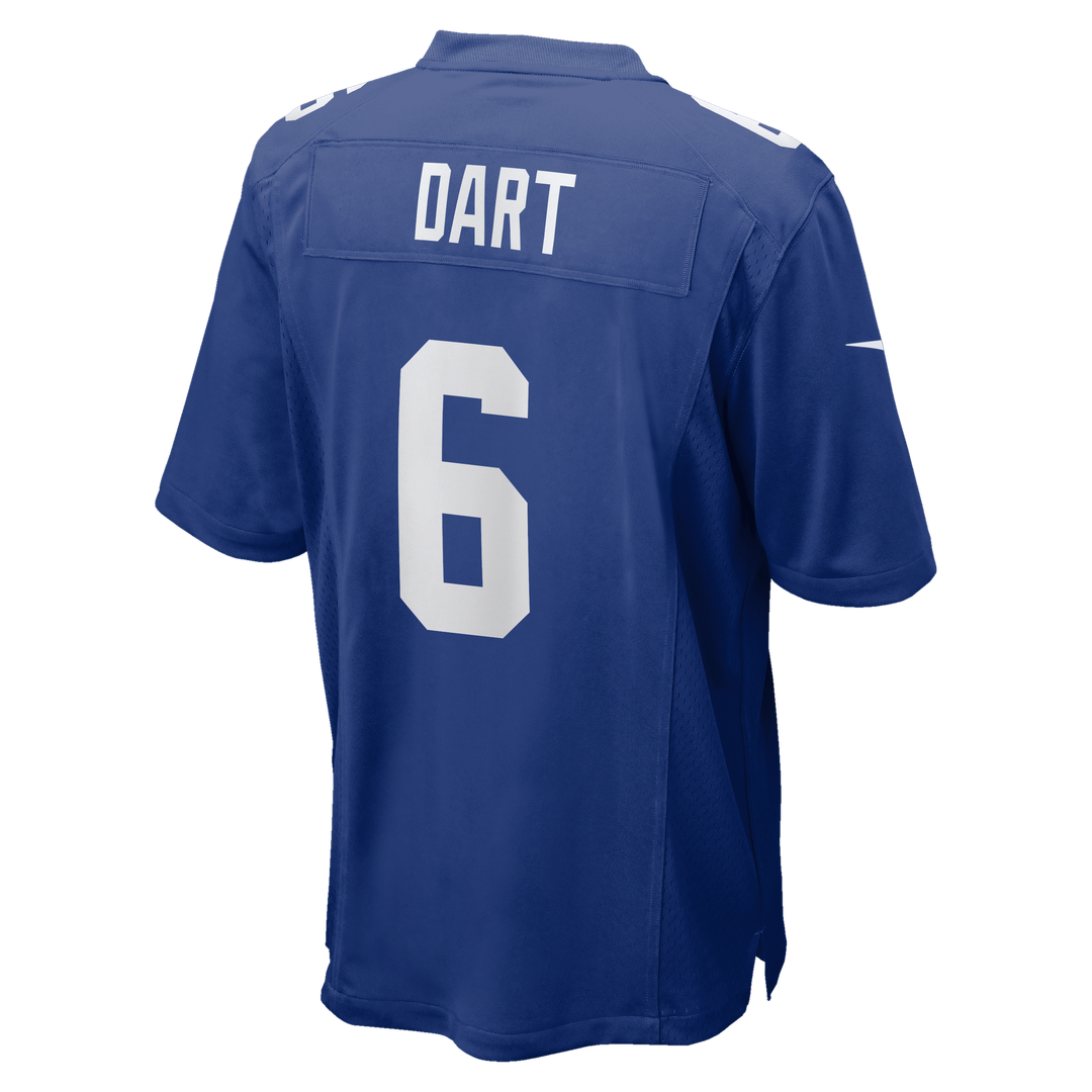 Men's New York Giants Jaxson Dart Nike Royal Team Game Jersey