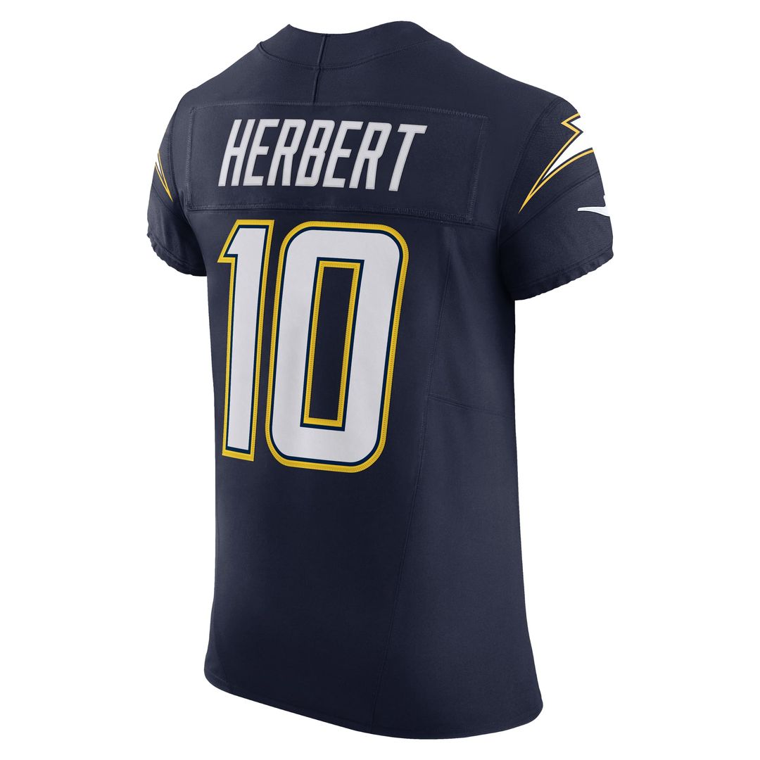 Men's Los Angeles Chargers Justin Herbert Nike Navy Alternate Vapor F.U.S.E. Elite Jersey