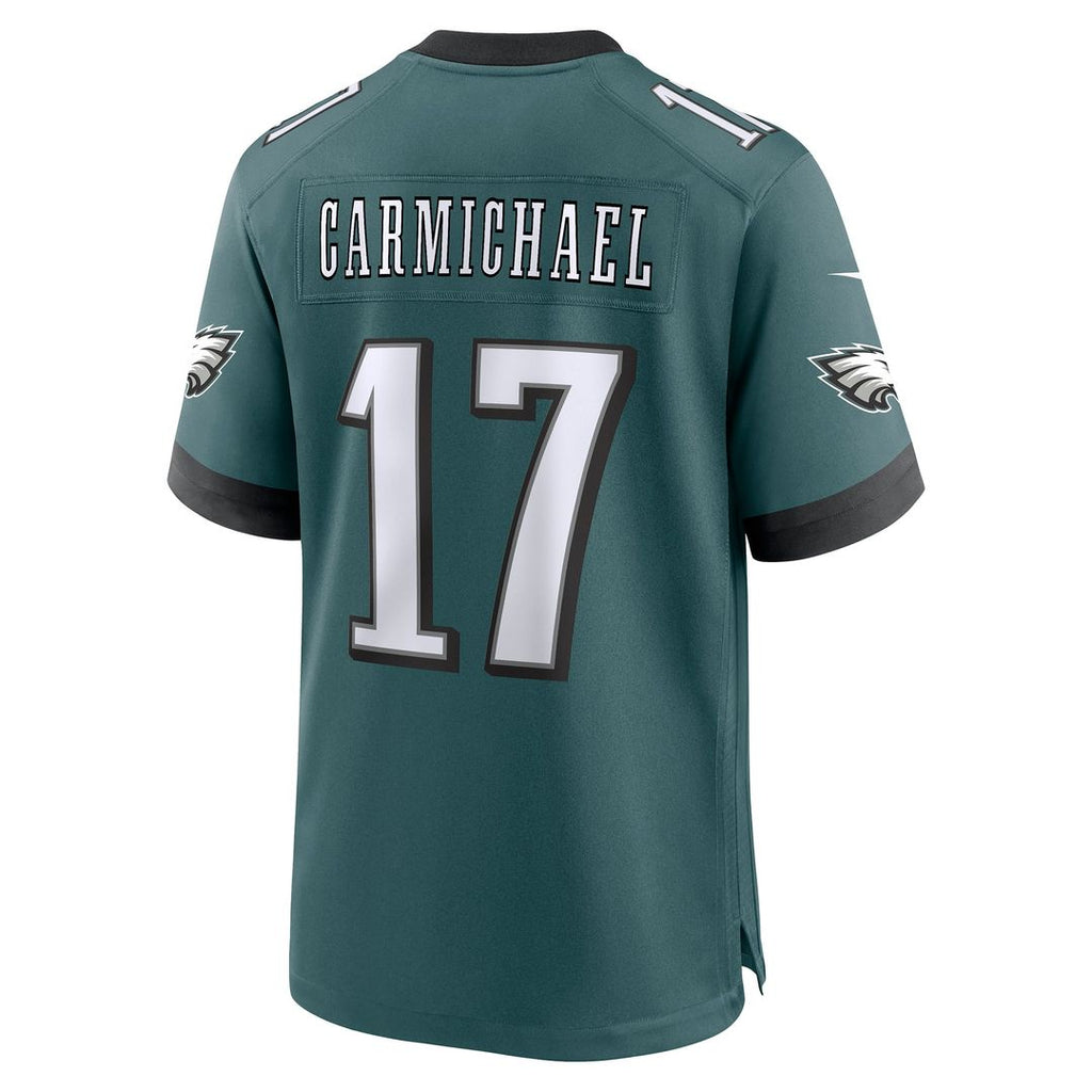 Men's Philadelphia Eagles Harold Carmichael Nike Midnight Green Team Retired Player Game Jersey