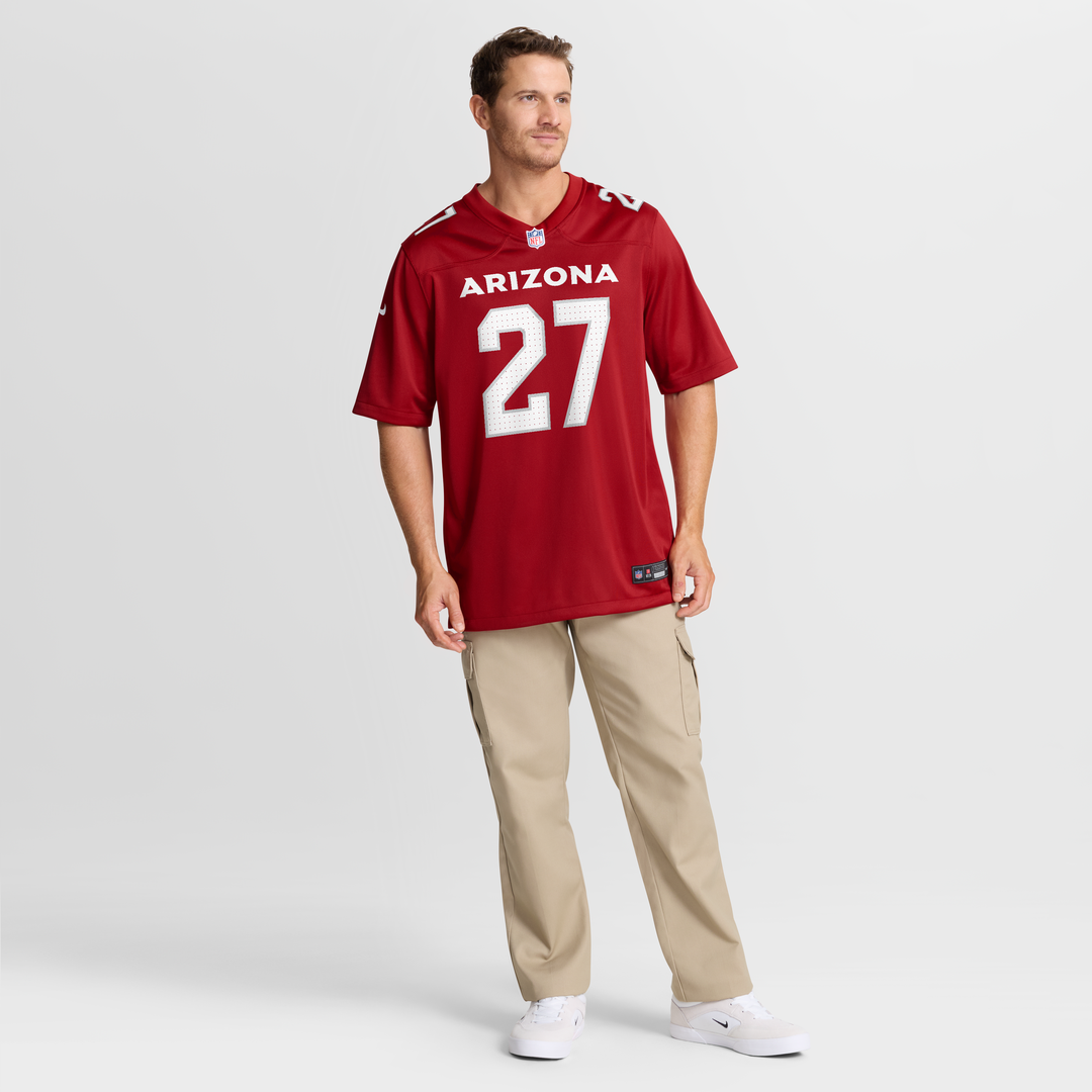 Men's Arizona Cardinals Divaad Wilson Nike  Cardinal Team Game Jersey