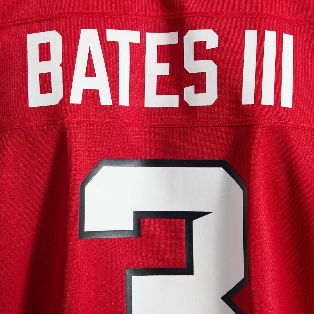 Men's Atlanta Falcons Jessie Bates III Nike White Game Jersey
