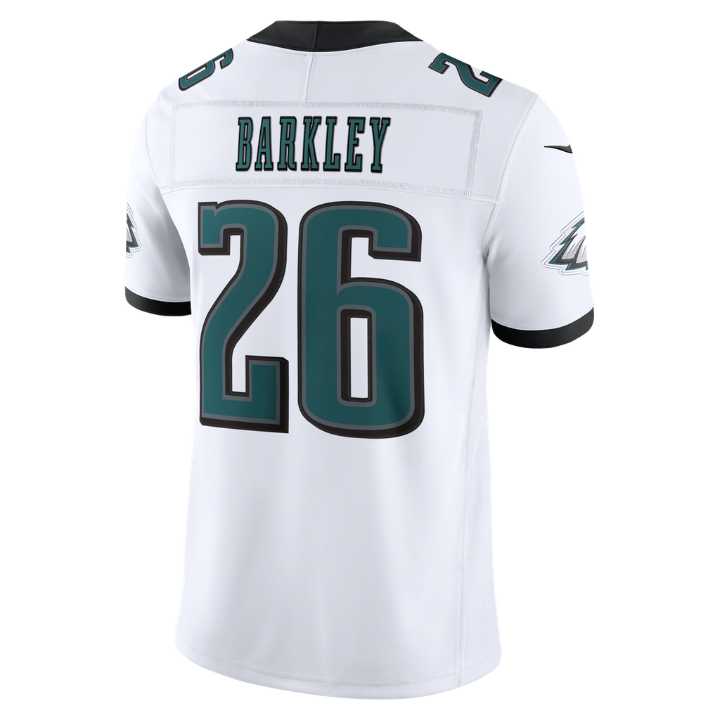 Men's Philadelphia Eagles Saquon Barkley Nike Black Alternate Vapor F.U.S.E. Stitched Limited Jersey