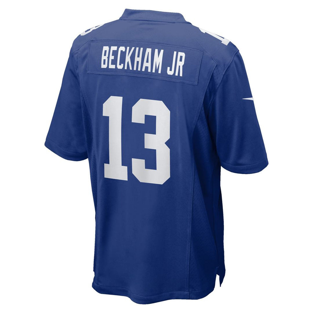Men's New York Giants Odell Beckham Jr. Nike Royal Team Game Jersey