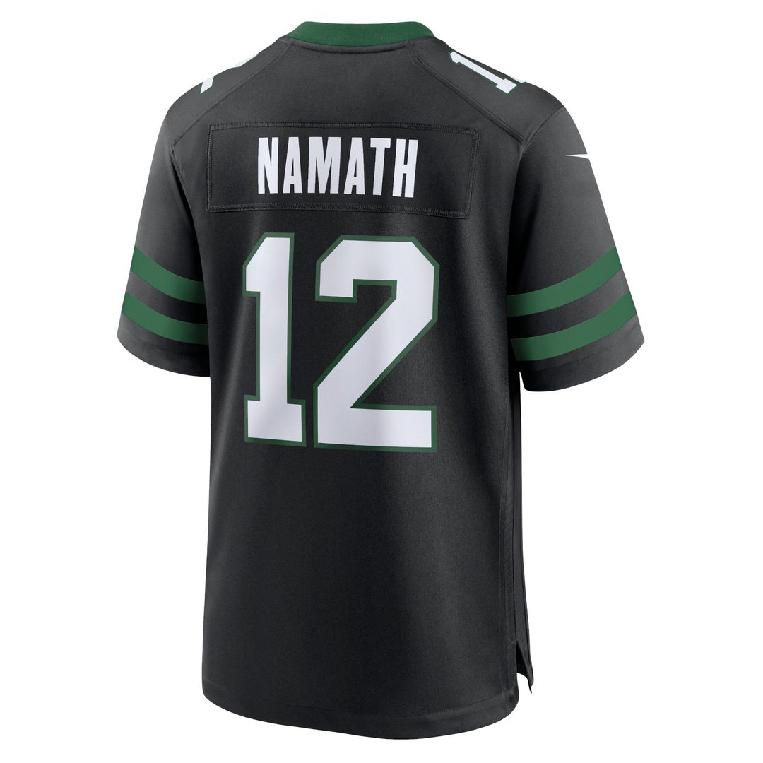 Men's New York Jets Joe Namath Nike White Classic Alternate Retired Player Game Jersey