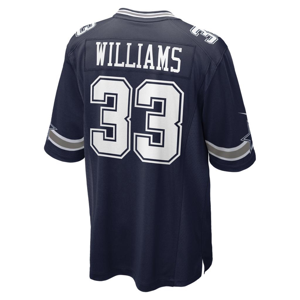 Men's Dallas Cowboys Javonte Williams Nike White Alternate Game Jersey