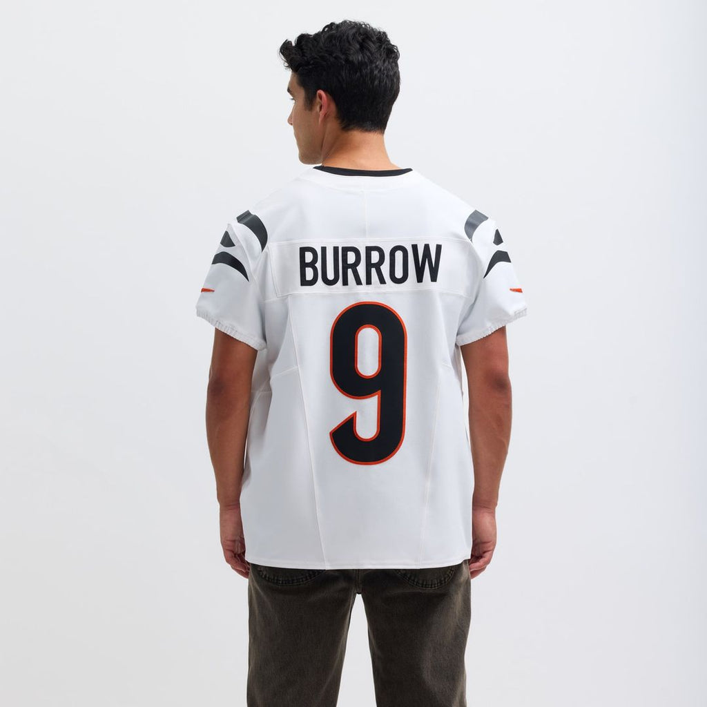 Men's Cincinnati Bengals Joe Burrow Nike White  Vapor F.U.S.E. Elite Jersey