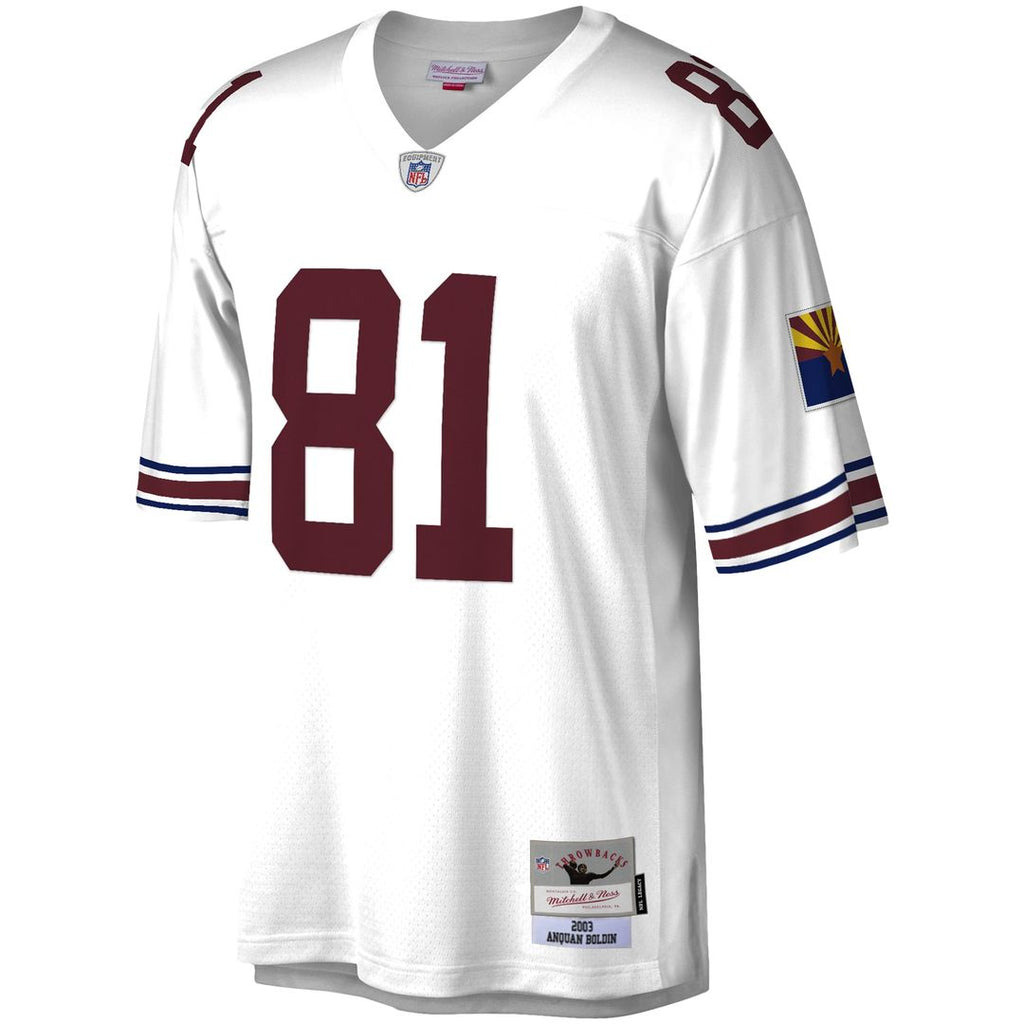 Men's Arizona Cardinals Anquan Boldin Mitchell & Ness Cardinal Legacy Replica Jersey